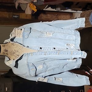 Jean jacket size L